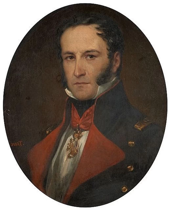 Joseph Désiré Court - Ritratto di un ammiraglio